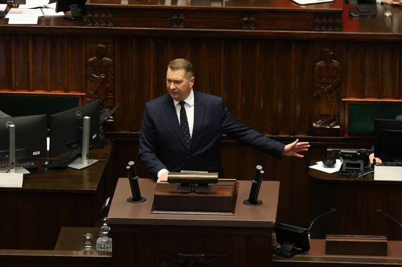 Donald Tusk. 45th Session of the Sejm of the 10th Term. 18.11.2025