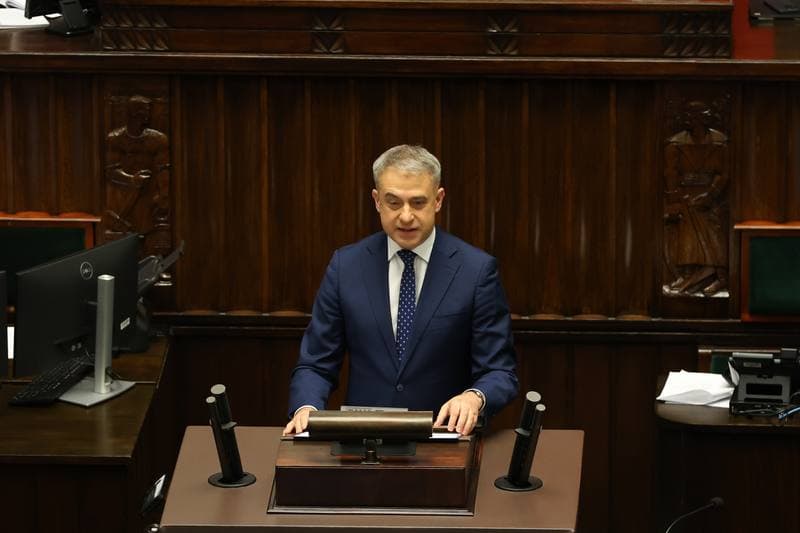Donald Tusk. 45th Session of the Sejm of the 10th Term. 18.11.2025