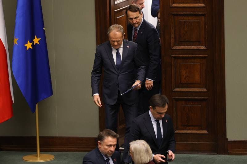 Donald Tusk. 45th Session of the Sejm of the 10th Term. 18.11.2025