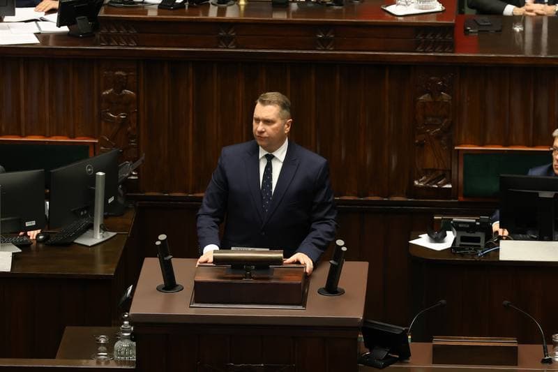 Donald Tusk. 45th Session of the Sejm of the 10th Term. 18.11.2025