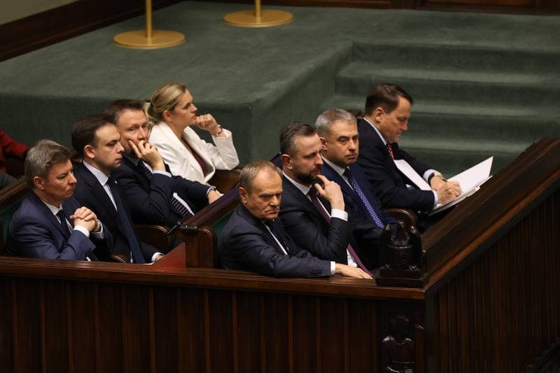 Donald Tusk. 45th Session of the Sejm of the 10th Term. 18.11.2025