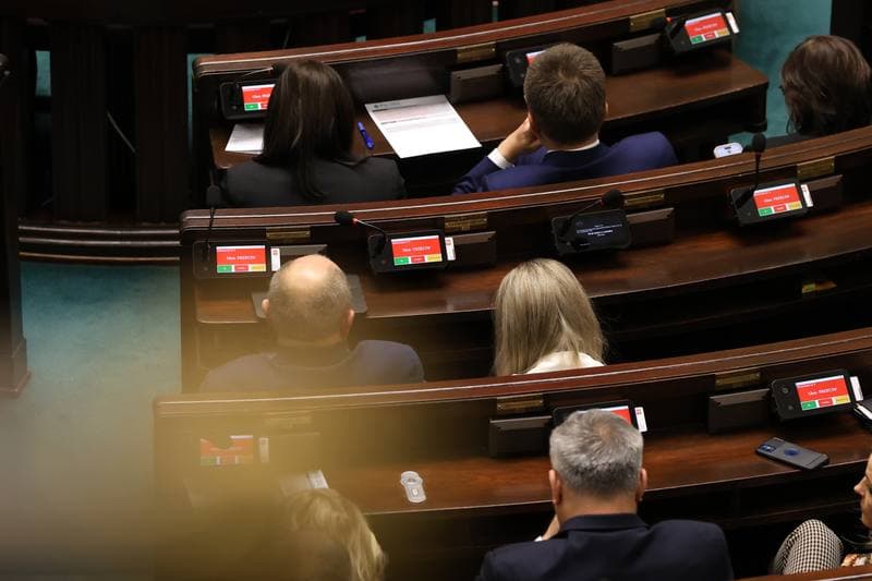 Donald Tusk. 45th Session of the Sejm of the 10th Term. 18.11.2025