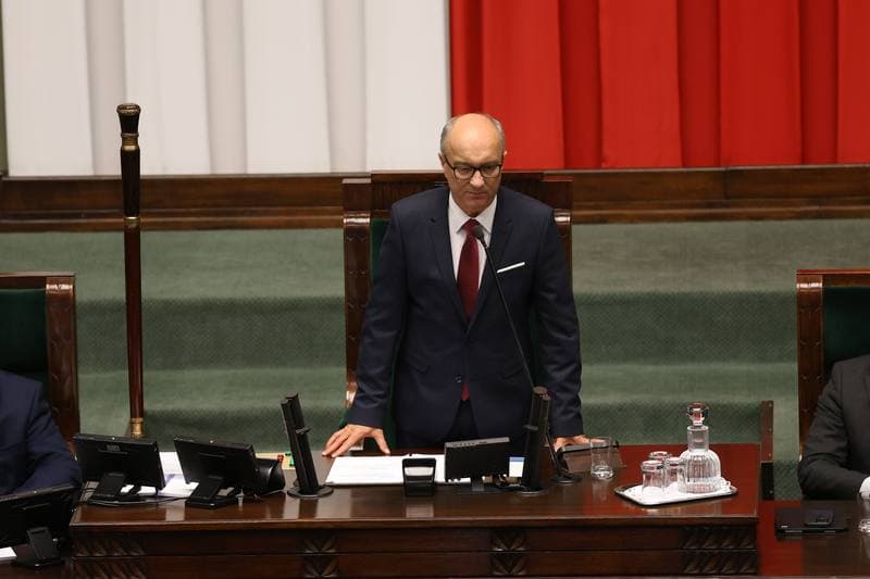 Donald Tusk. 45th Session of the Sejm of the 10th Term. 18.11.2025