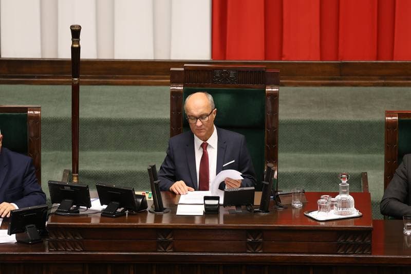 Donald Tusk. 45th Session of the Sejm of the 10th Term. 18.11.2025