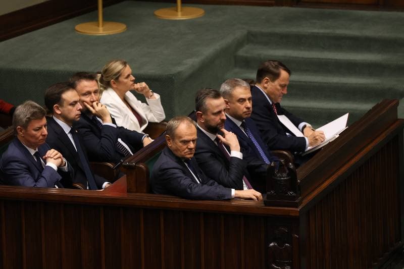 Donald Tusk. 45th Session of the Sejm of the 10th Term. 18.11.2025