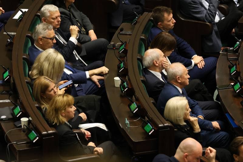 Donald Tusk. 45th Session of the Sejm of the 10th Term. 18.11.2025
