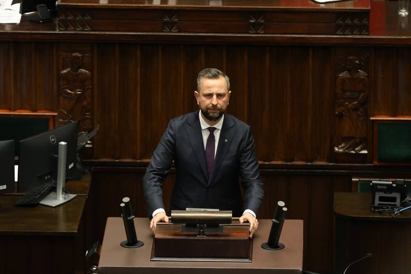 Donald Tusk. 45th Session of the Sejm of the 10th Term. 18.11.2025