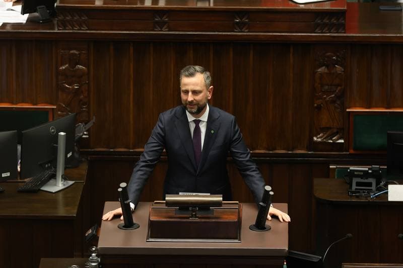 Donald Tusk. 45th Session of the Sejm of the 10th Term. 18.11.2025
