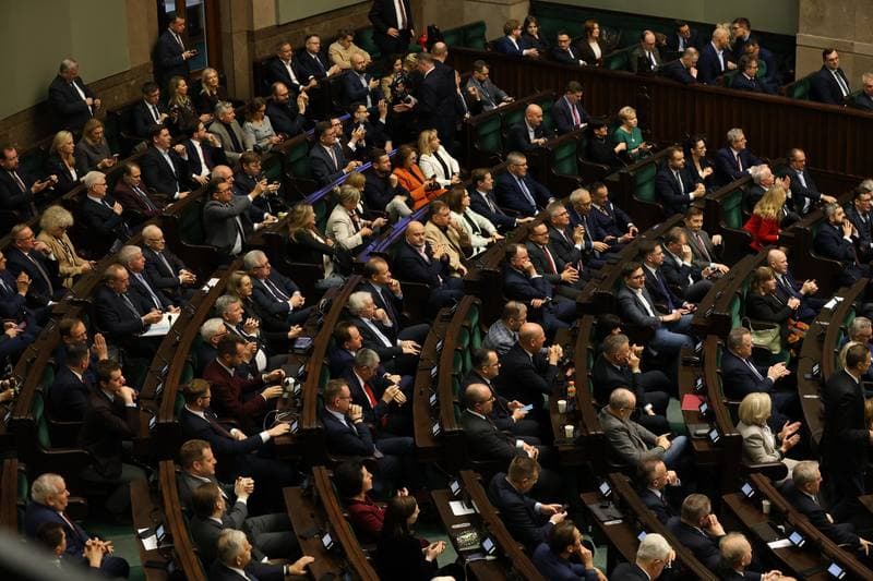 Donald Tusk. 45th Session of the Sejm of the 10th Term. 18.11.2025