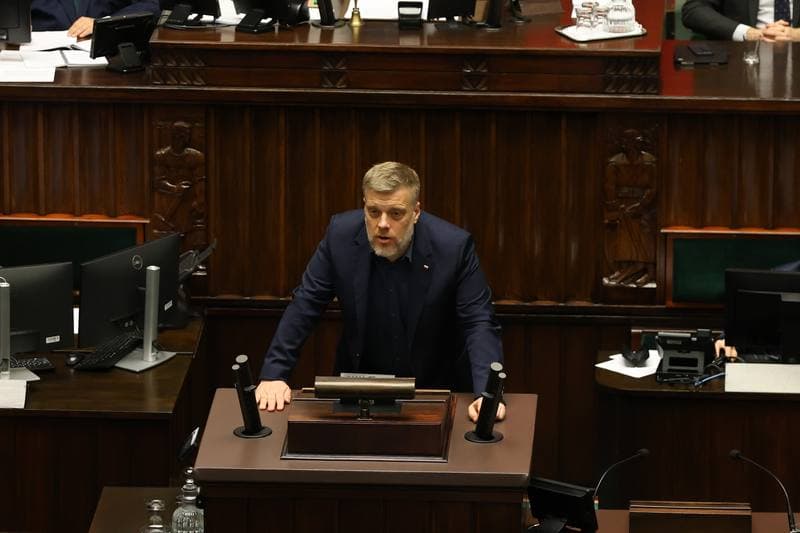 Donald Tusk. 45th Session of the Sejm of the 10th Term. 18.11.2025
