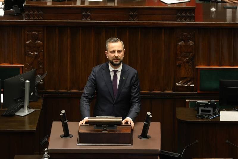 Donald Tusk. 45th Session of the Sejm of the 10th Term. 18.11.2025