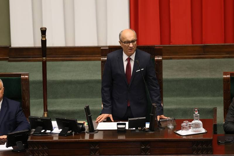 Donald Tusk. 45th Session of the Sejm of the 10th Term. 18.11.2025