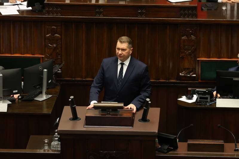 Donald Tusk. 45th Session of the Sejm of the 10th Term. 18.11.2025
