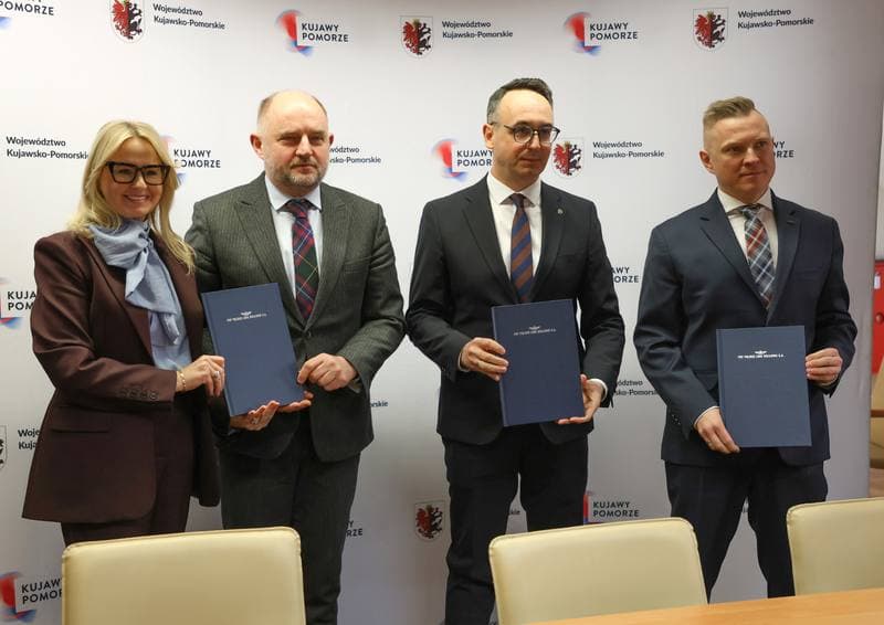 Signing of Railway Pact. Wloclawek. 12.01.2026