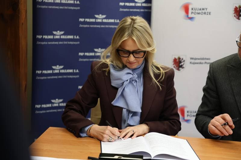 Signing of Railway Pact. Wloclawek. 12.01.2026