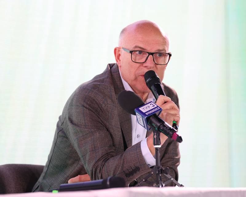Krzysztof Wolsztynski. Press Conference. Kujawy Pomorze 2026. Torun. 16.10.2025