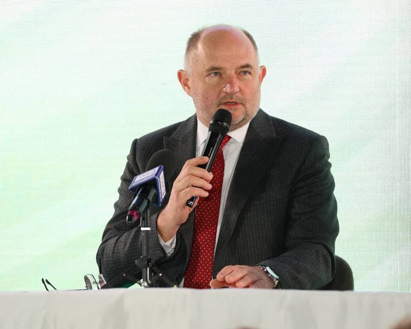 Krzysztof Wolsztynski. Press Conference. Kujawy Pomorze 2026. Torun. 16.10.2025
