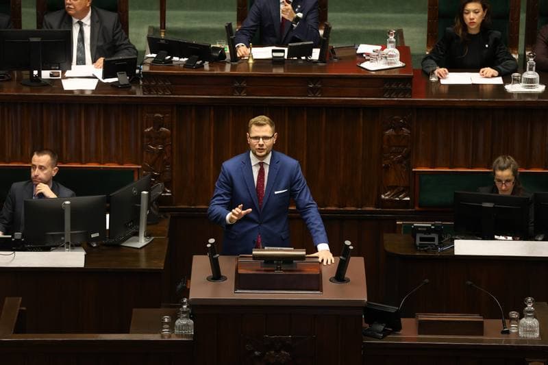 Szymon Holownia. Session of the Sejm of the 10th term. 07.10.2025