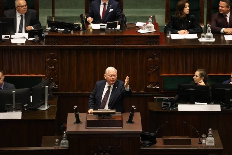 Szymon Holownia. Session of the Sejm of the 10th term. 07.10.2025
