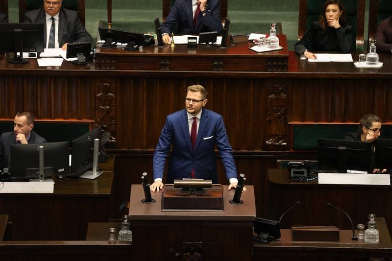 Szymon Holownia. Session of the Sejm of the 10th term. 07.10.2025