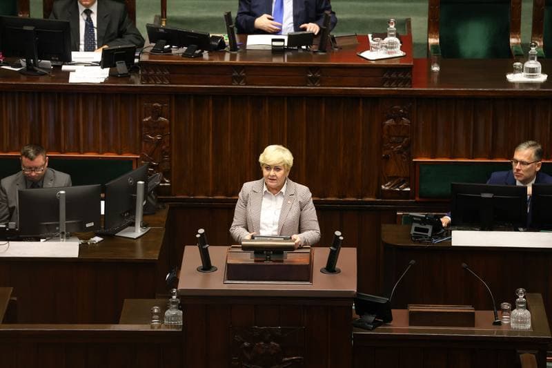 Szymon Holownia. Session of the Sejm of the 10th term. 07.10.2025
