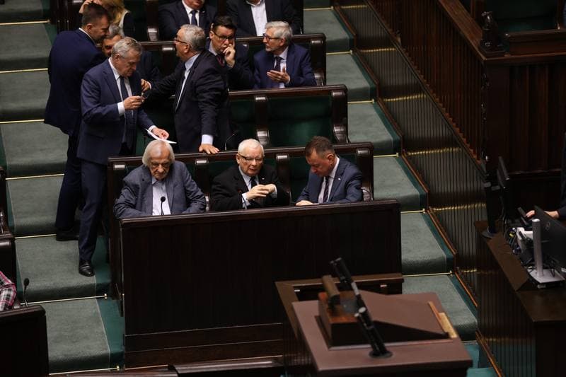 Szymon Holownia. Session of the Sejm of the 10th term. 07.10.2025