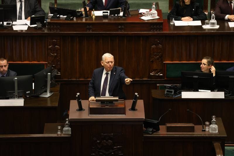 Szymon Holownia. Session of the Sejm of the 10th term. 07.10.2025