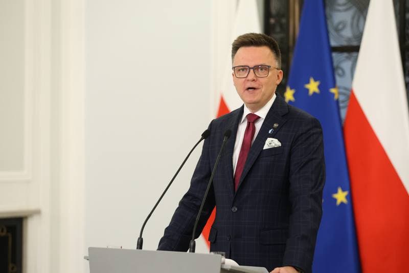 Szymon Holownia. Session of the Sejm of the 10th term. 07.10.2025