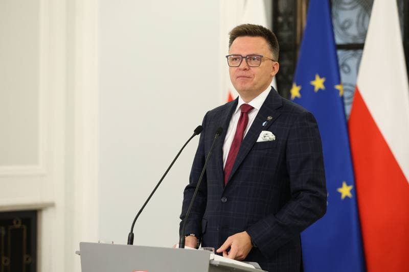 Szymon Holownia. Session of the Sejm of the 10th term. 07.10.2025