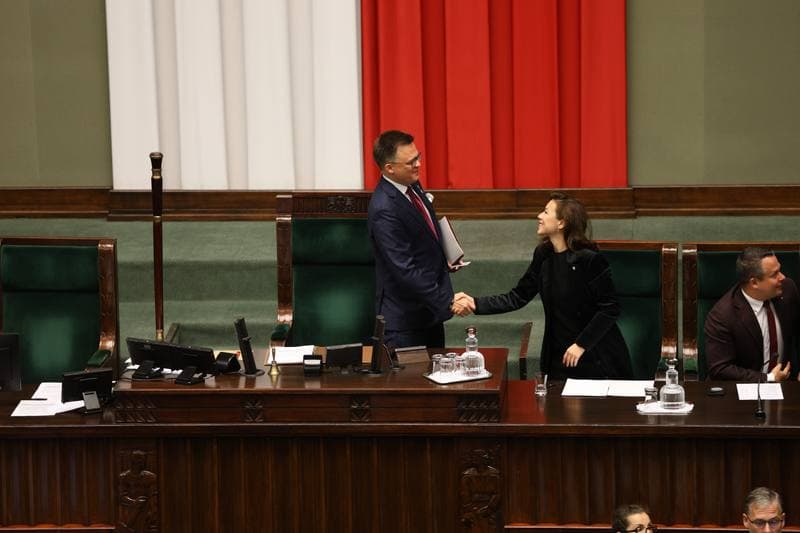 Szymon Holownia. Session of the Sejm of the 10th term. 07.10.2025