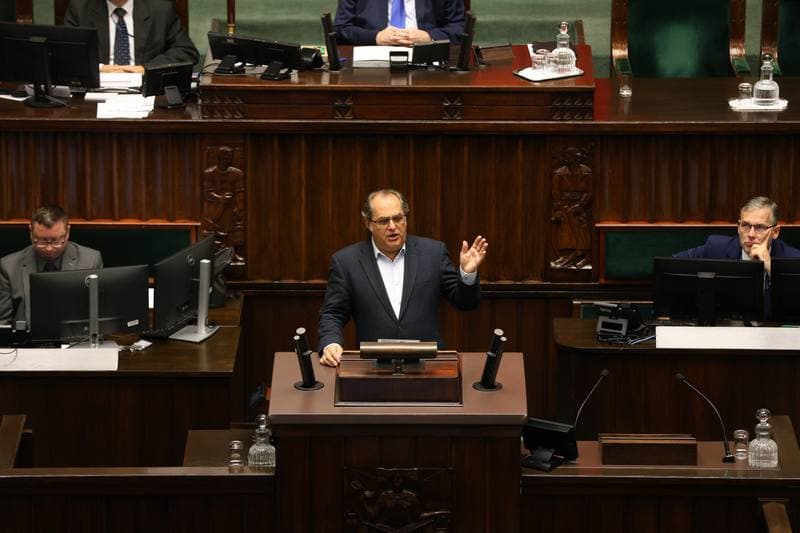Szymon Holownia. Session of the Sejm of the 10th term. 07.10.2025