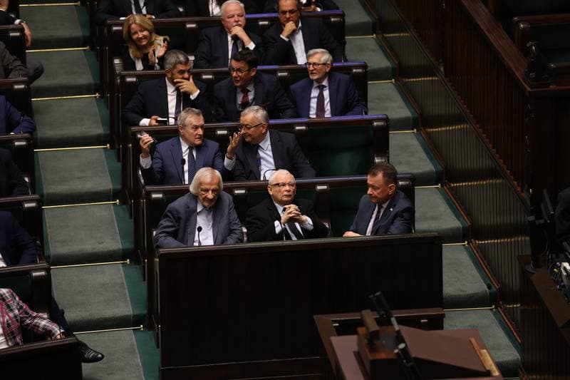 Szymon Holownia. Session of the Sejm of the 10th term. 07.10.2025