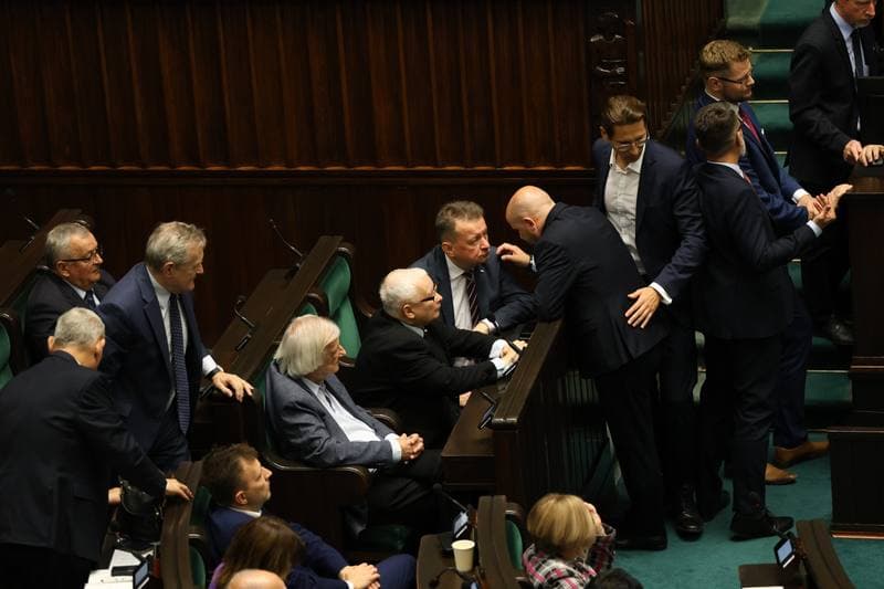 Szymon Holownia. Session of the Sejm of the 10th term. 07.10.2025