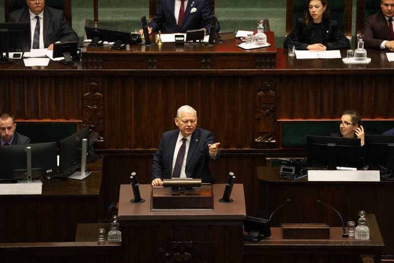 Szymon Holownia. Session of the Sejm of the 10th term. 07.10.2025