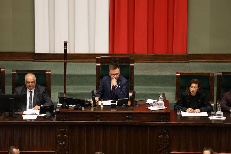 Szymon Holownia. Session of the Sejm of the 10th term. 07.10.2025
