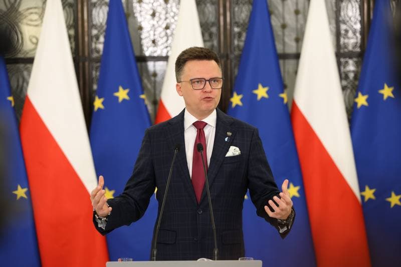 Szymon Holownia. Session of the Sejm of the 10th term. 07.10.2025