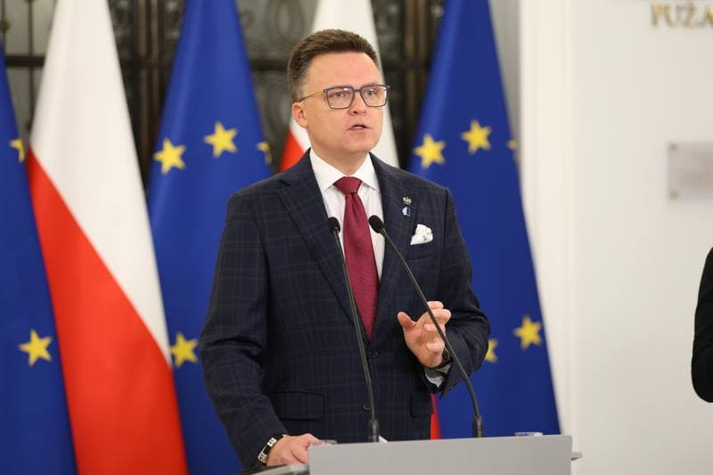 Szymon Holownia. Session of the Sejm of the 10th term. 07.10.2025