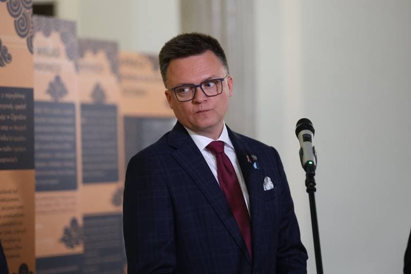 Szymon Holownia. Session of the Sejm of the 10th term. 07.10.2025