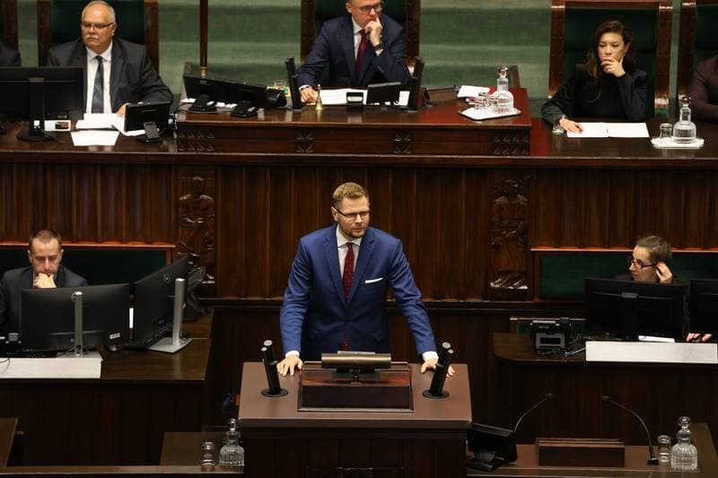 Szymon Holownia. Session of the Sejm of the 10th term. 07.10.2025