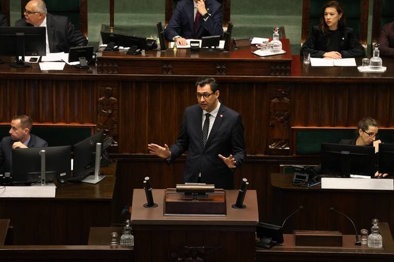 Szymon Holownia. Session of the Sejm of the 10th term. 07.10.2025