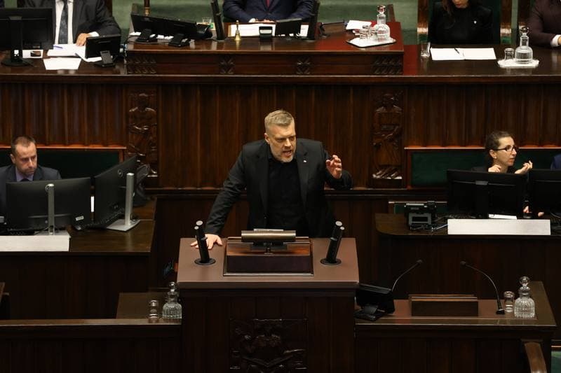 Szymon Holownia. Session of the Sejm of the 10th term. 07.10.2025