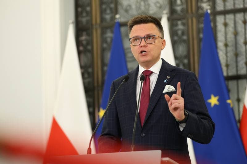 Szymon Holownia. Session of the Sejm of the 10th term. 07.10.2025