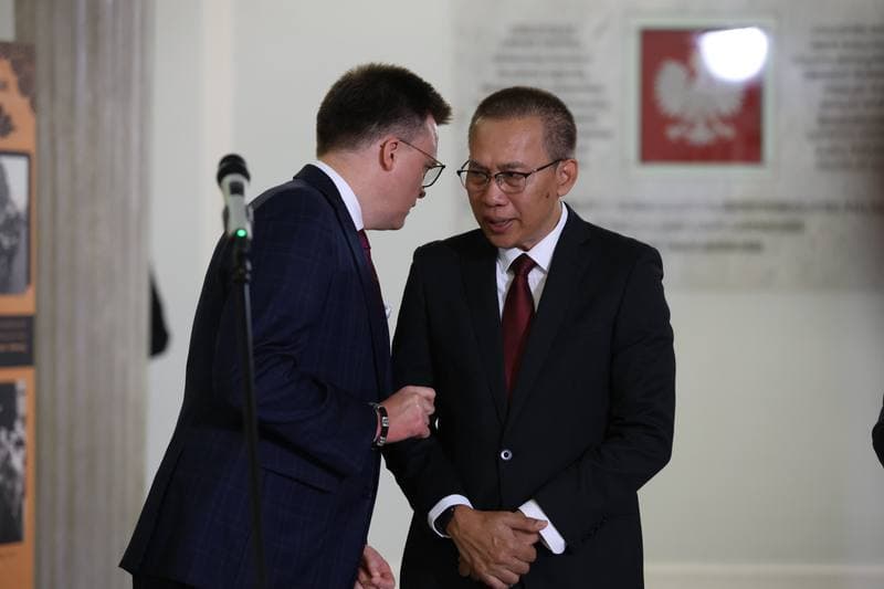 Szymon Holownia. Session of the Sejm of the 10th term. 07.10.2025