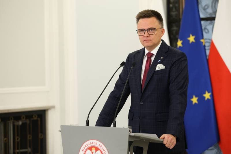 Szymon Holownia. Session of the Sejm of the 10th term. 07.10.2025