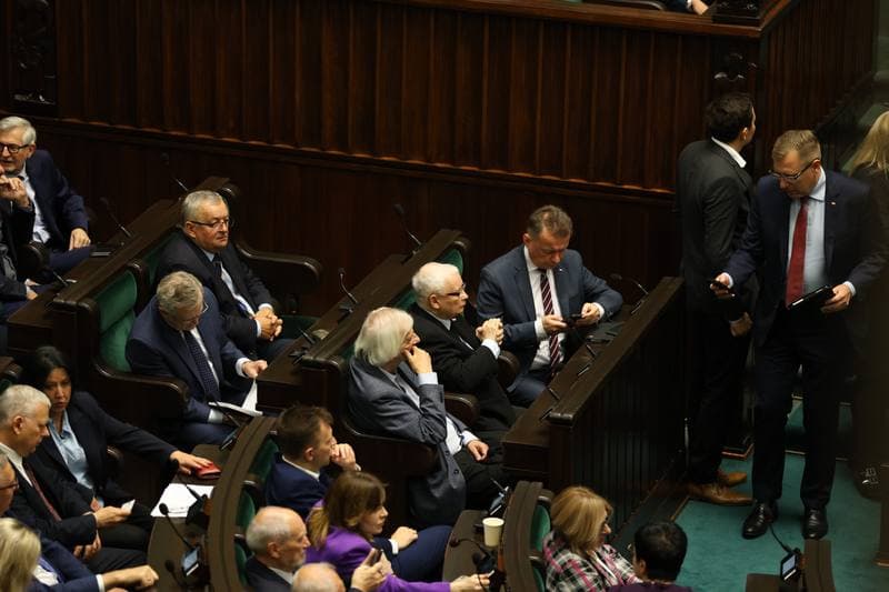 Szymon Holownia. Session of the Sejm of the 10th term. 07.10.2025