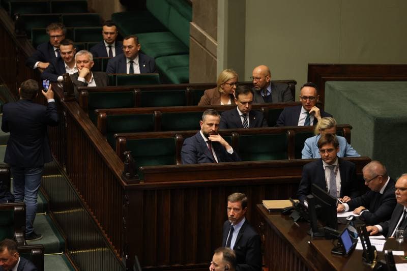 Szymon Holownia. Session of the Sejm of the 10th term. 07.10.2025