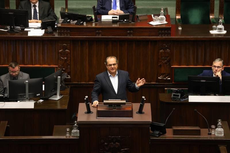 Szymon Holownia. Session of the Sejm of the 10th term. 07.10.2025