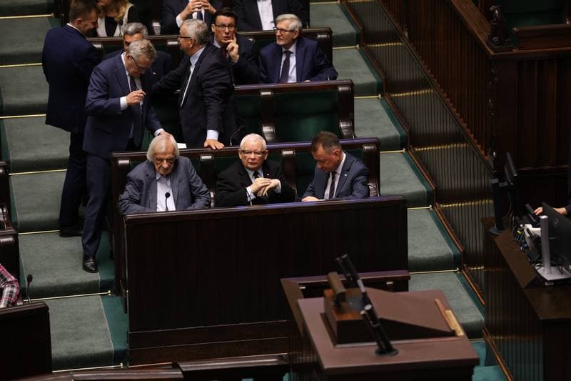 Szymon Holownia. Session of the Sejm of the 10th term. 07.10.2025