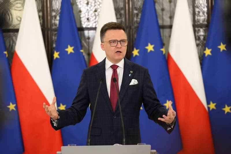 Szymon Holownia. Session of the Sejm of the 10th term. 07.10.2025