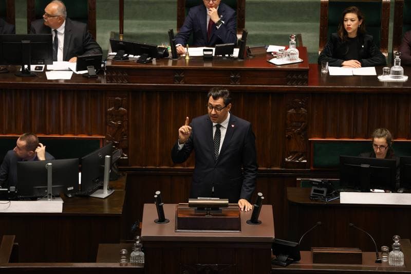 Szymon Holownia. Session of the Sejm of the 10th term. 07.10.2025
